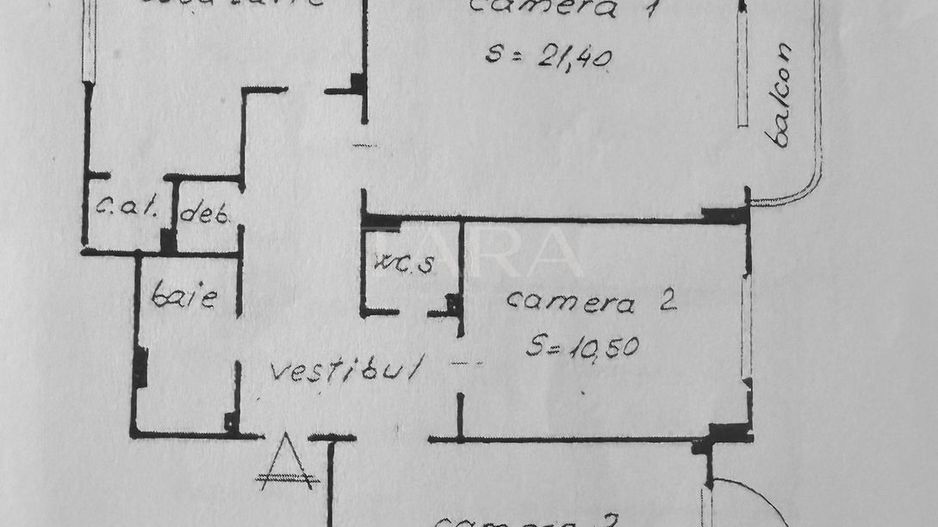 Apartament cu 3 camere decomandate, 76 mp,  Dorobanților, Cluj-Napoca. - Poză 6