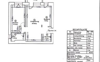 OPORTUNITATE ‖ 2 CAMERE ‖ COMPLEX REZIDENTIAL ‖ PIPERA - Schiță 10