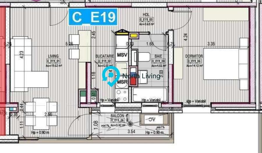 Apartament in bloc boutique 2025, mobilat lux, zona Barbu Vacarescu - Poză 11