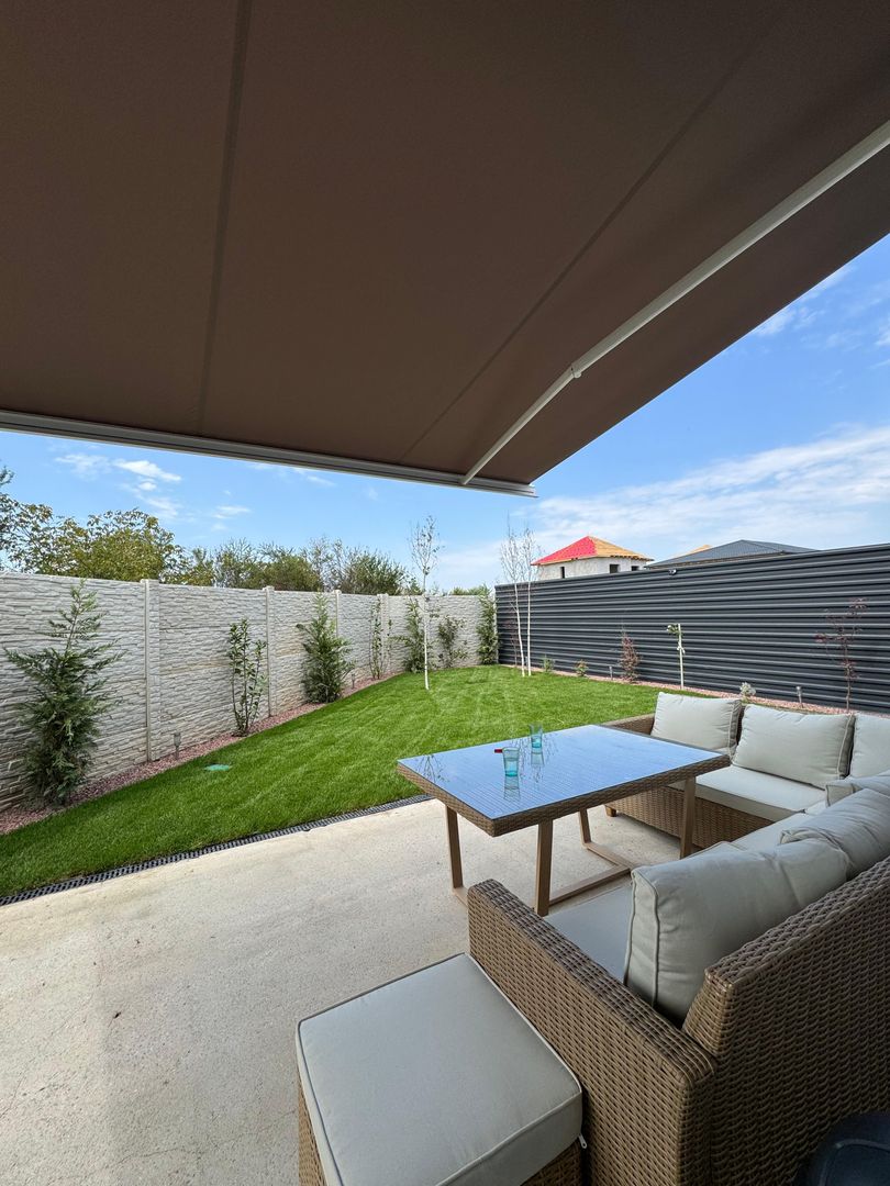 Vila mobilata ultra lux, curte mare, parcare acoperita-500 mp teren - Poză 22