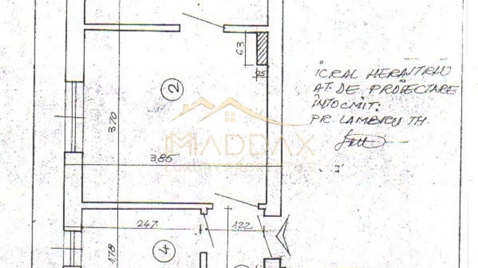 Spatiu comercial *3 camere* // Piata Dorobantilor - Schiță 18