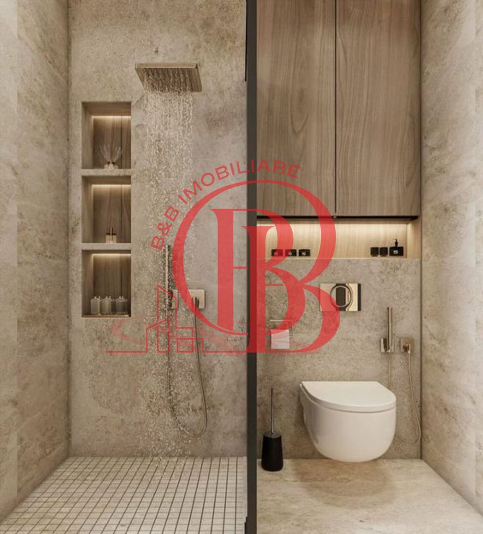 Apartament 2 camere cu 2 bai Finalizat 7 min Metrou Teclu - Poză 12