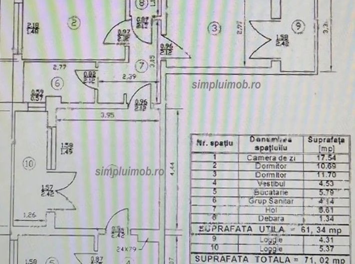 Proprietar, vand ap. 3 camere semidecomandat, Gorjului, et. 3 9 - Poză 10