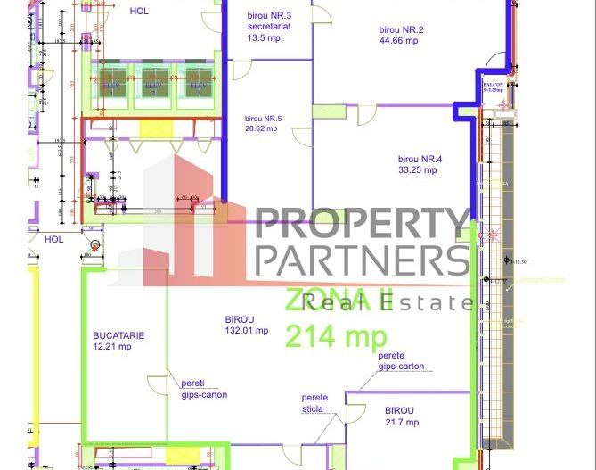 Spatiu de birou Baneasa 160 mp - Schiță 23
