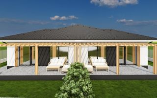 Casa Finisata 4 camere 107 mp-terasa-teren 388 mp-Aerodrom - Poză 2