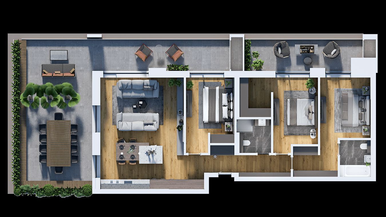 PENTHOUSE DE LUX | 4 CAMERE | PIPERA | MUTARE IMEDIATA - Poză 5