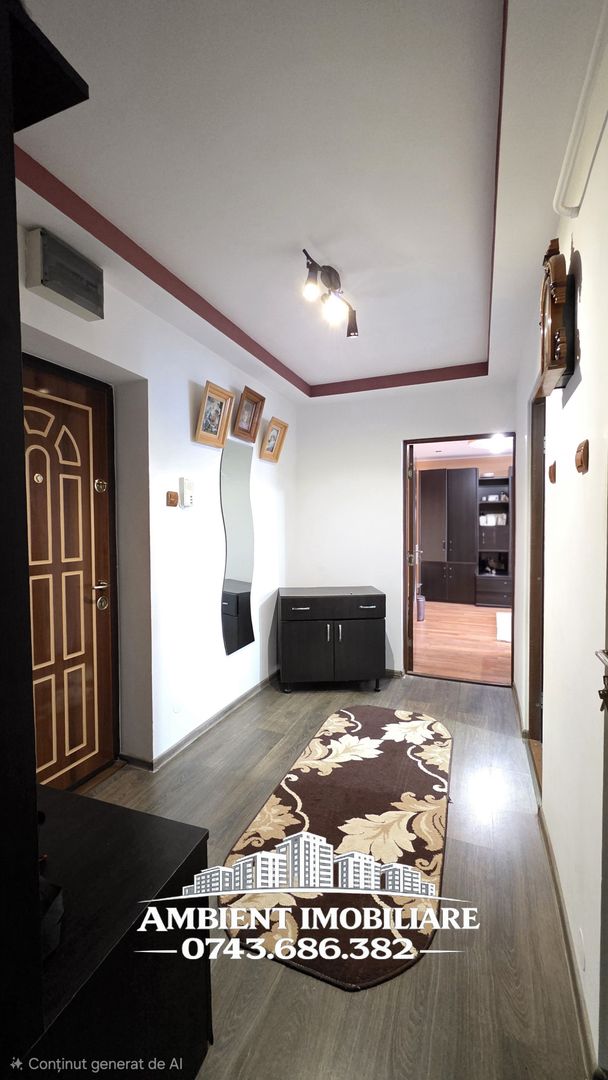 Apartament cu 3 camere, mobilat și utilat, VASLUI - zona AUTOMOMENT; - Poză 4