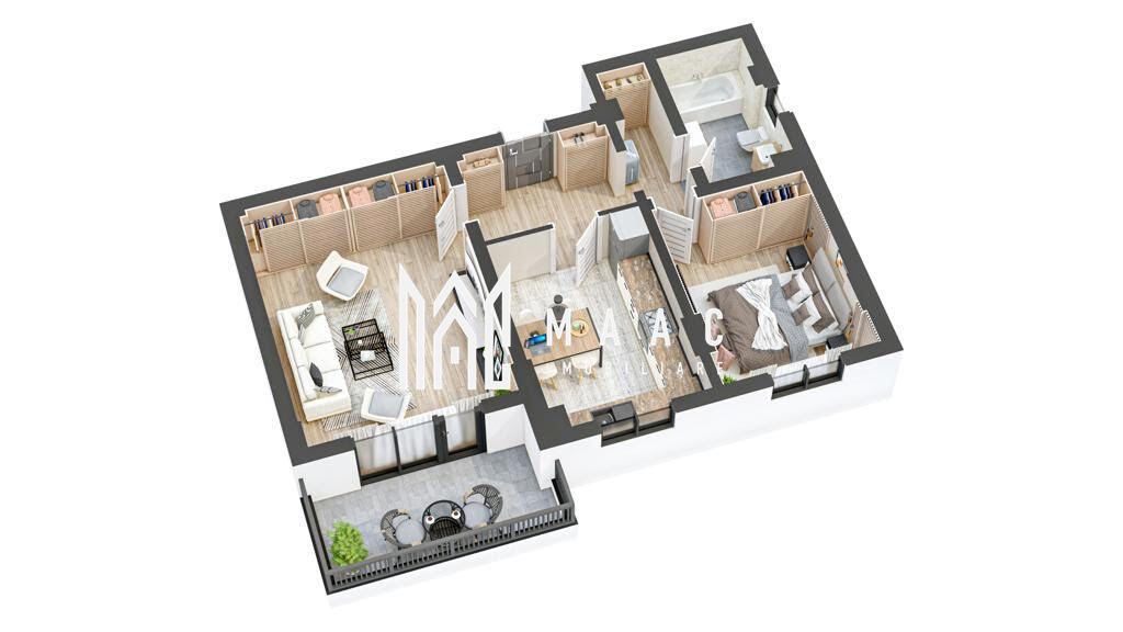 Apartament 2 camere I Nou I Decomandat I Balcon I Hipodrom - Poză 2