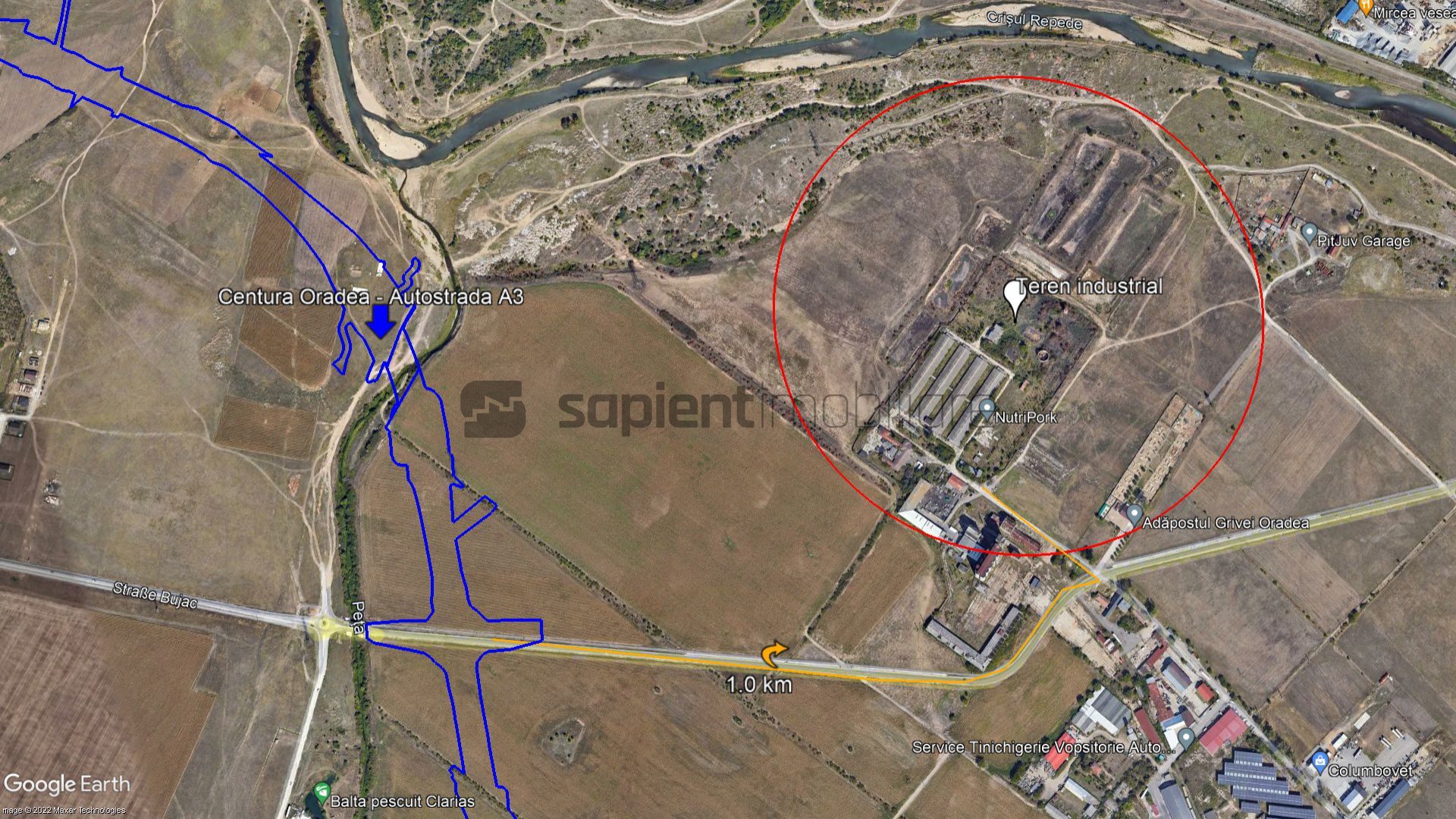 Sapient | Teren cu destinație industrială situat în Mun. Oradea - Poză 2