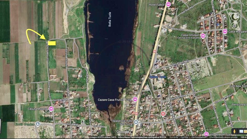 SOLD/VANDUT - Teren intravilan de vânzare Tuzla, Constanța - Poză 2