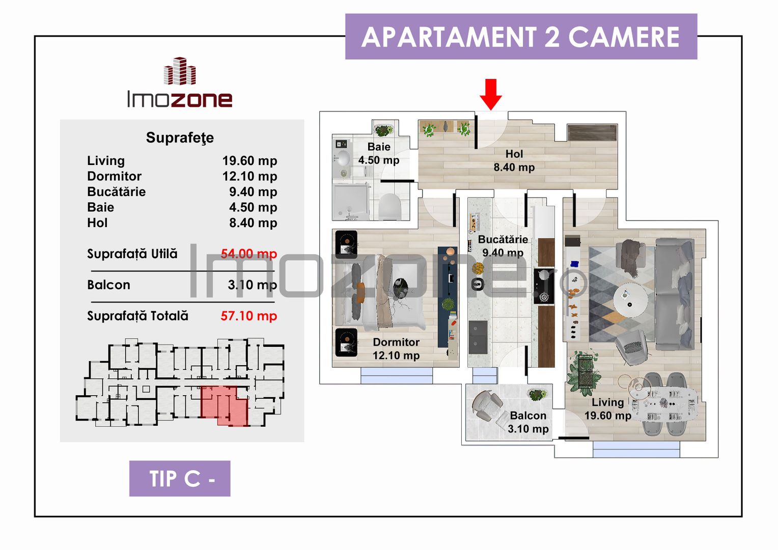 STRADAL - 2 CAMERE in Drumul Taberei langa METROU, liber, NOU, COMISION 0%, UNIC - Poză 7