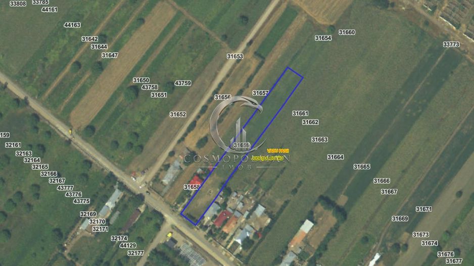Teren intravilan zona Vadu Pasii BZ 4.000mp d=20m drum asfaltat utilitati Pret: - Poză 2