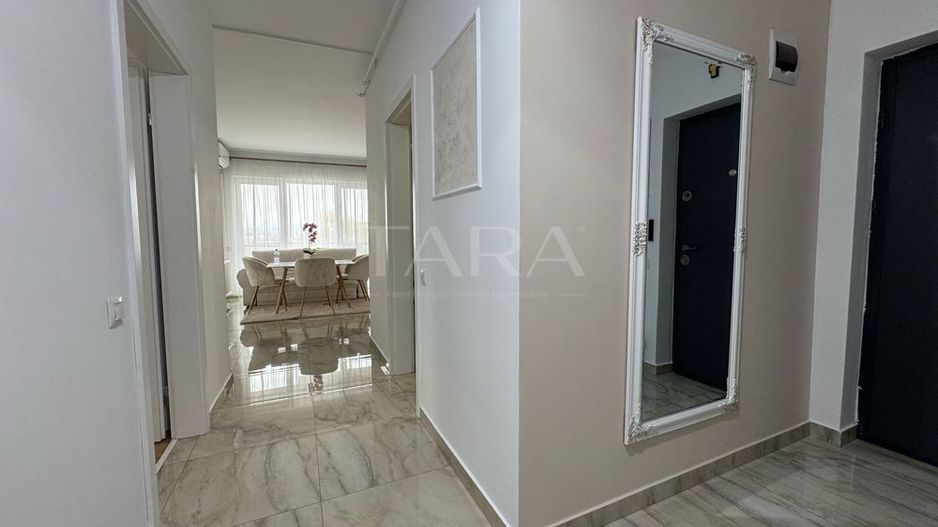 Apartament cu 3 camere, complet mobilat și utilat, terasă de 26 mp. - Poză 2
