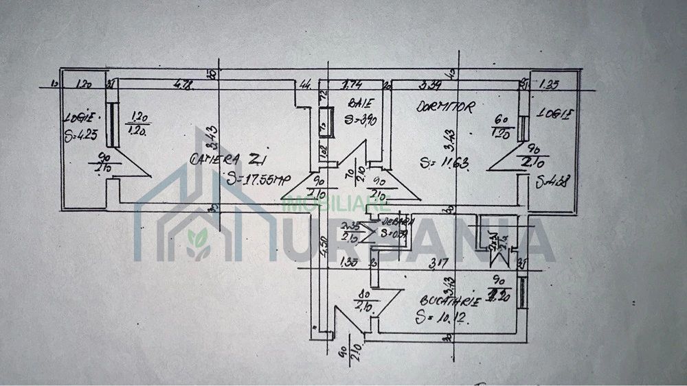Apartament 2 camere, 54 mp, etaj 2, Pașcani - zona Grădiniței - Poză 1