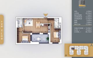 PROMO Apartament Premium 3 Camere 7 min. Metrou N. Teclu - Poză 1