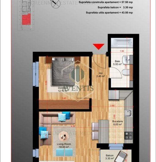 2 camere in bloc nou tip boutique, finisaje premium, la 5 minute de Metrou Obor - Poză 5