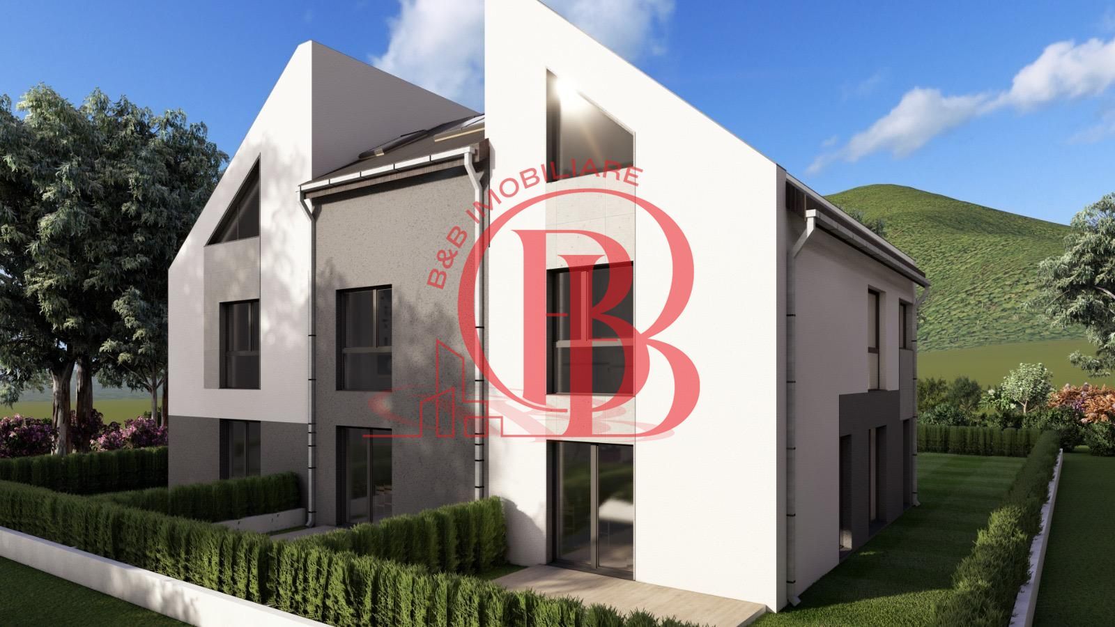 Vilă Triplex 4 Cam Arhitectură Modernă- Grădină Individuală -Panouri solare - Poză 2