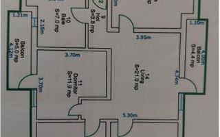 Apartament 4 camere | 82 MPU | 2 Balcoane | Mihai viteazul - Poză 2