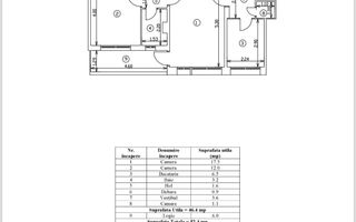 2 Camere Gorjului Metrou Bloc Reabilitat Termic - Poză 3