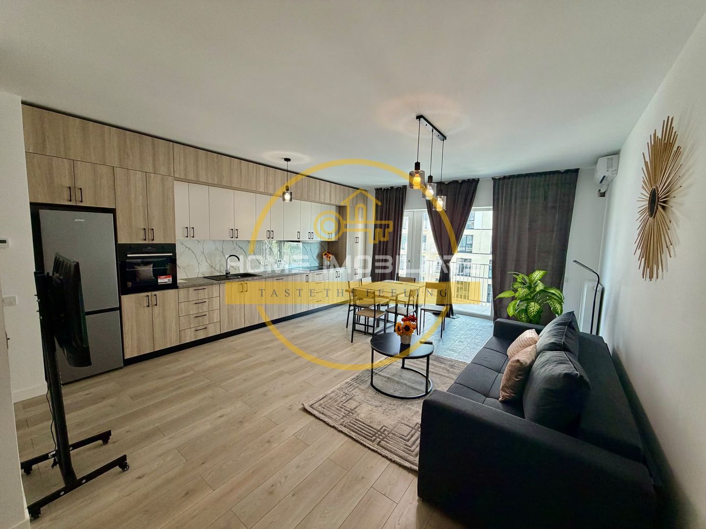 2 CAMERE SILK DISTRICT 65 MP -MOBILAT & UTILAT COMPLET  PARCARE SUBTERANĂ - Poză 1