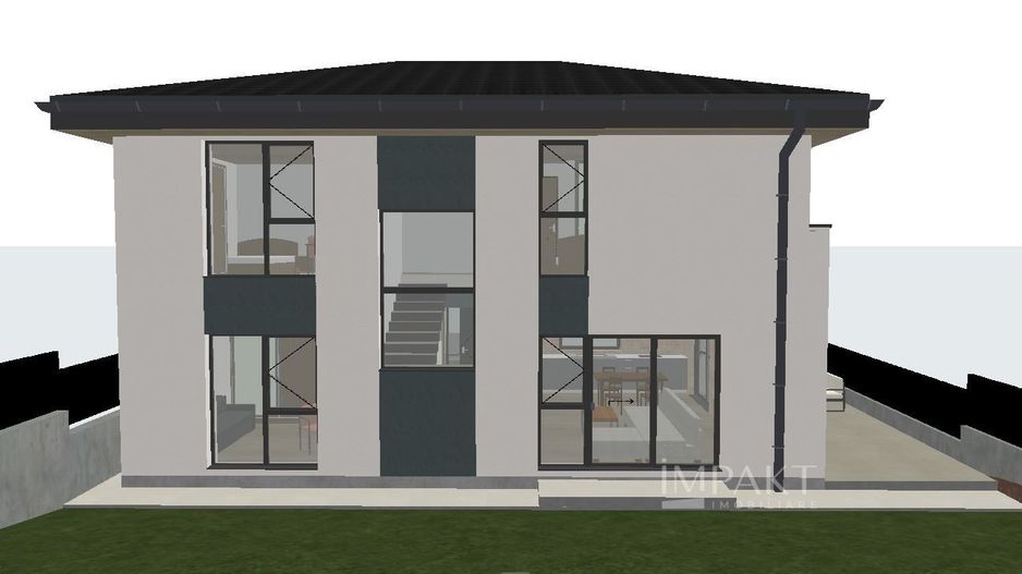 Casa Individuala | nZEB | Panouri Fotovoltaice si Stocare | Popești - Poză 5