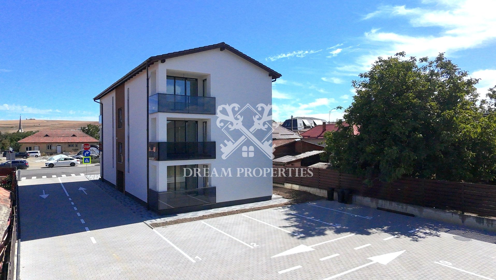 Comision 0%! Apartament 2 camere, balcon, parcare, centru Apahida - Poză 2