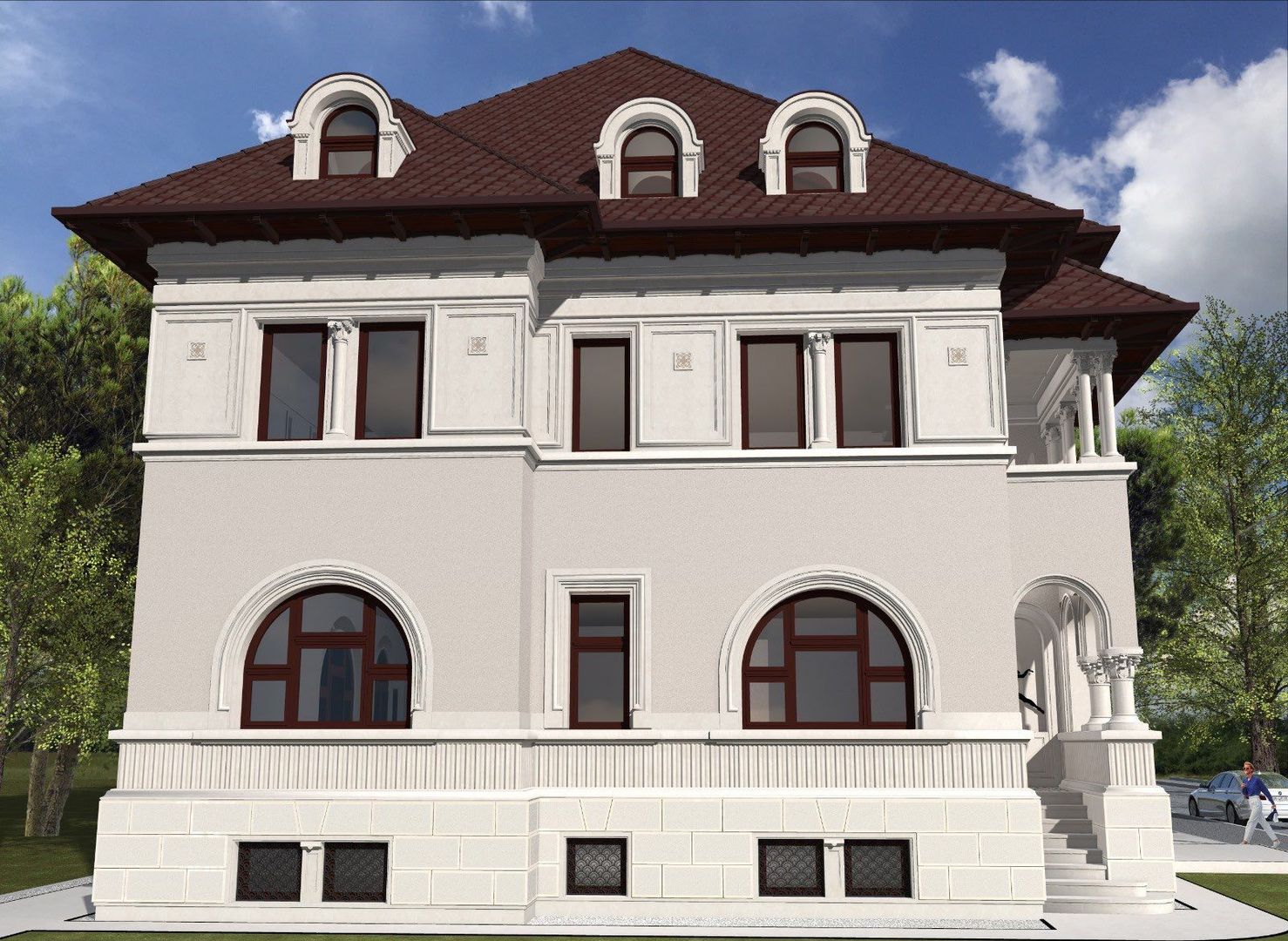 Vila individuală interbelica 16 camere Primaverii, Dorobanti, Beller - Poză 25