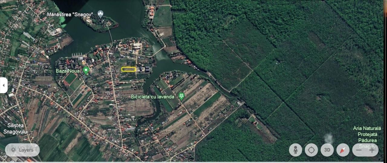 Super locatie ! Silistea Snagovului, 6.083 mp. teren cu deschidere de 44 ml. - Poză 2