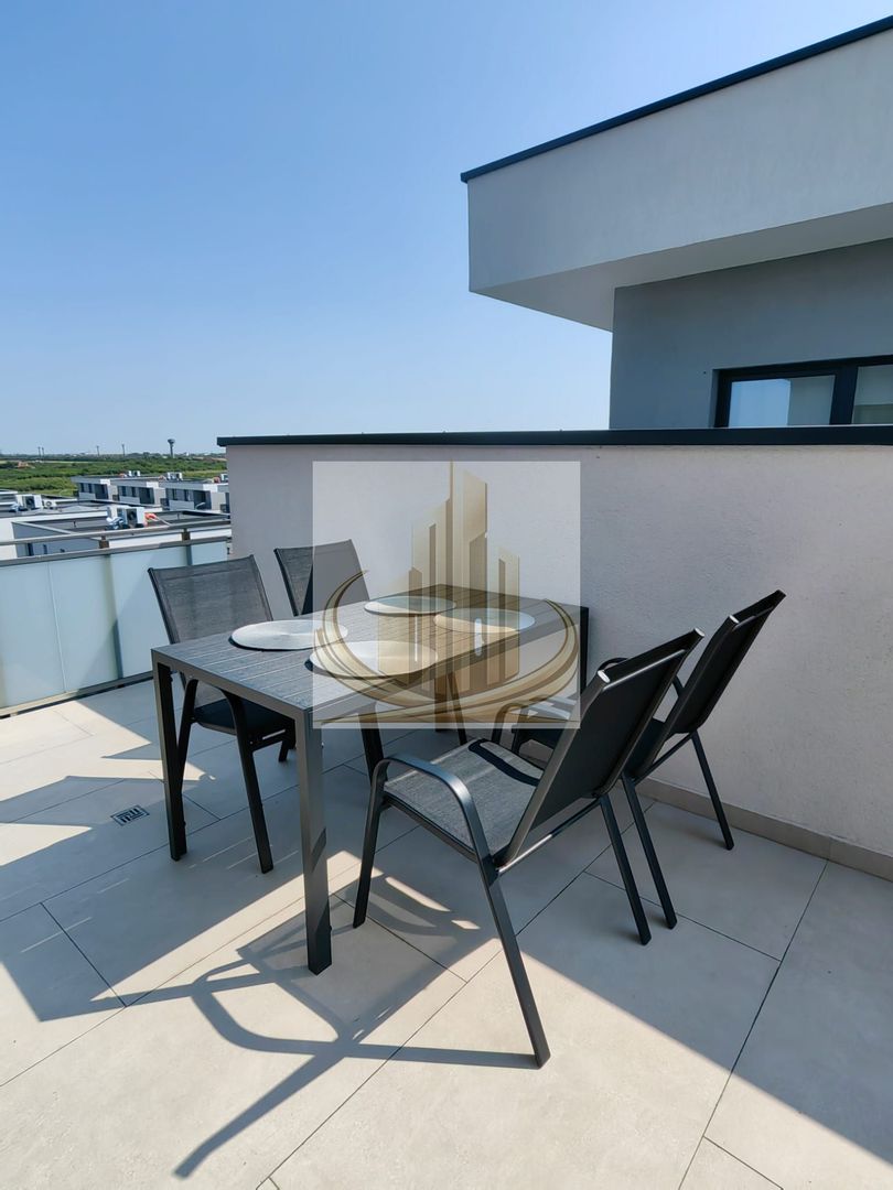 Penthouse de închiriat în Mehala | Terasă spectaculoasă de 55 mp | - Poză 8