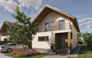 Case individuale în Sânpetru, cu teren 400 mp și toate utilitățile