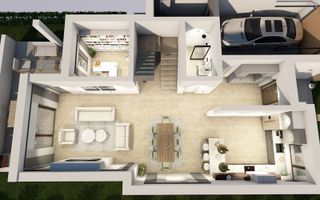 Casa individuala | 5 camere | 450 mp teren | Cisnadie - Poză 3