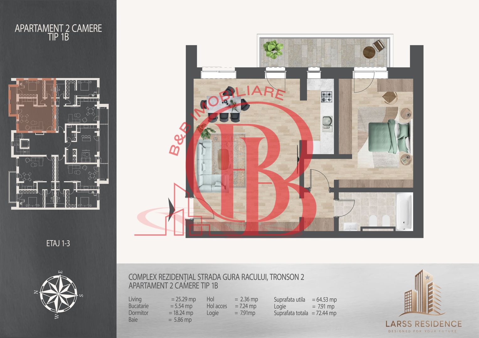 2 camere  700 metri de Metrou Nicolae Teclu - Schiță 12