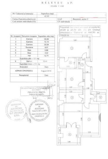 Apartament 3 camere Floreasca | 2 Locuri de parcare - Poză 14