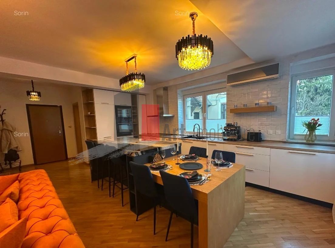 Inchiriez  Apt. 3 cam 115m premium, pe doua niveluri, nou renovat, Kiseleff - Poză 9