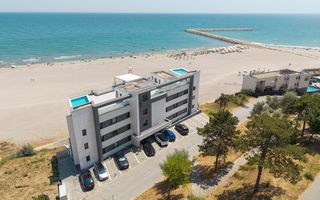 PENTHOUSE CU PISCINA, VEDERE PANORAMICA LA MARE/FALEZA OLIMP - Poză 31