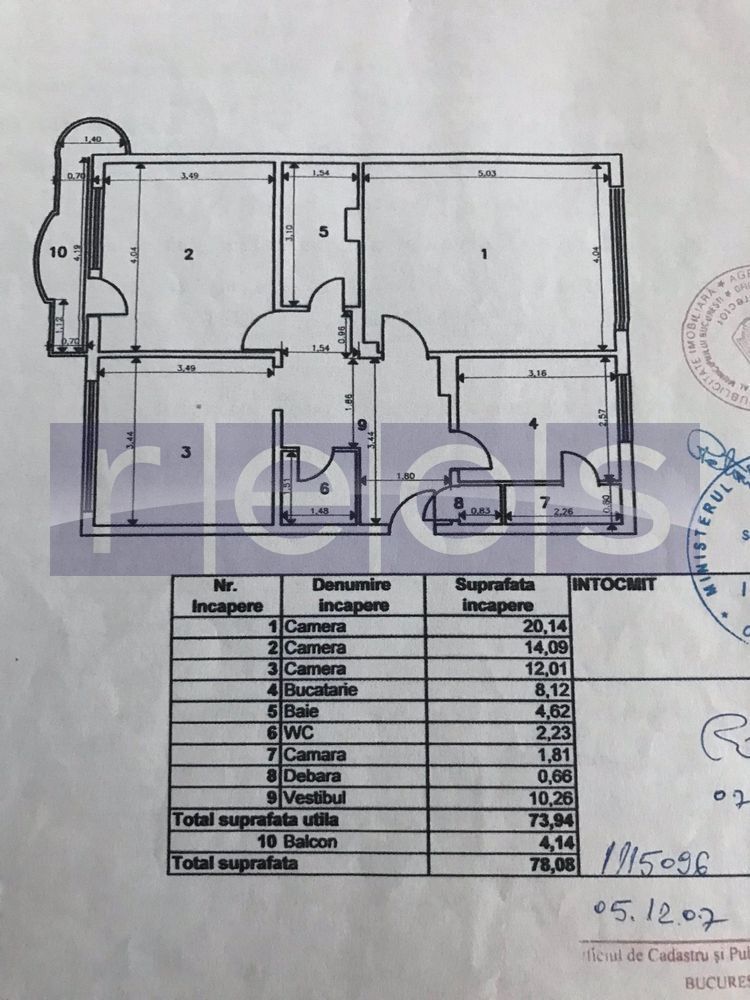 VANZARE 3 CAMERE | DECOMANDAT-HOL H | ZONA VITAN - Poză 7