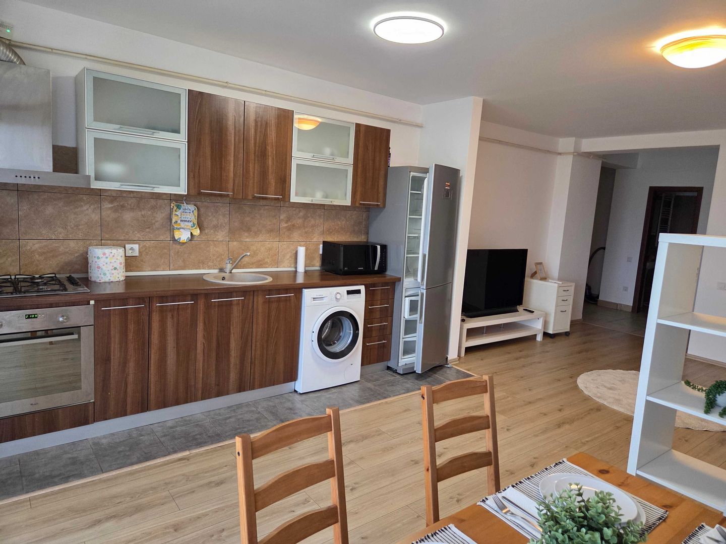 Apartament 2 camere, 58m2, parcare subterana, comfort 1, Straulesti - Poză 7