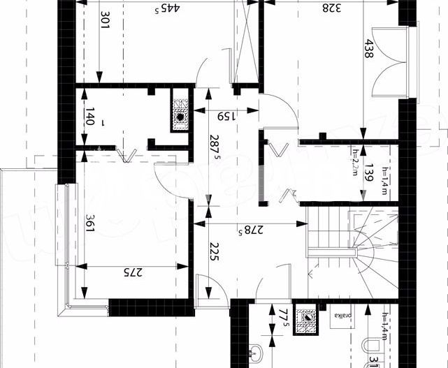 Apartament 140 mp, terasa 32 mp, zona Dorobantilor, Marasti - Schiță 5