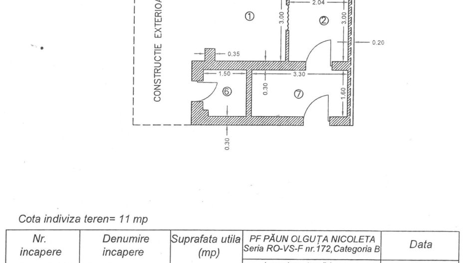 SPAȚIU COMERCIAL - Apartament 2 camere, PARTER, zona CENTRU; - Poză 8