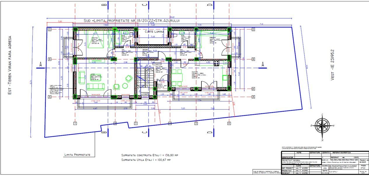 TEREN /PROIECT AUTORIZAT - MILITARI GORJULUI - 4 APARTAMENTE, P+2+M, COMISION 0% - Poză 4