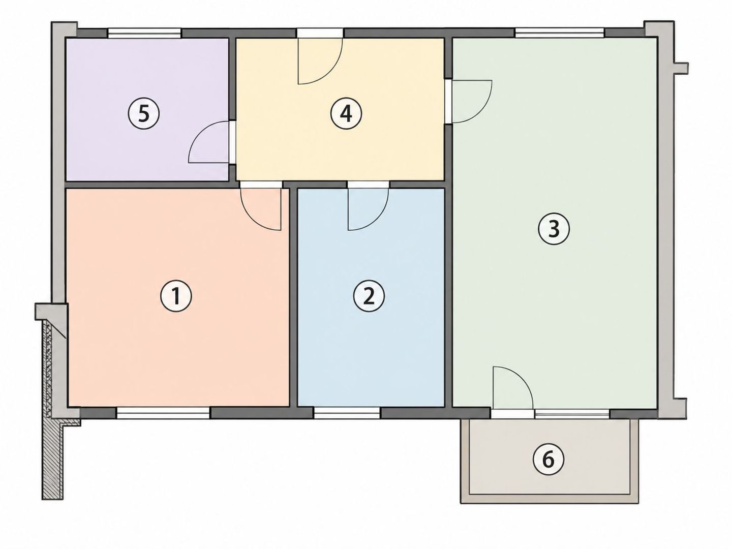 Apartament 2 camere | 53 mp utili | Parcare | Tractorul – Nicolae Labiș - Schiță 18