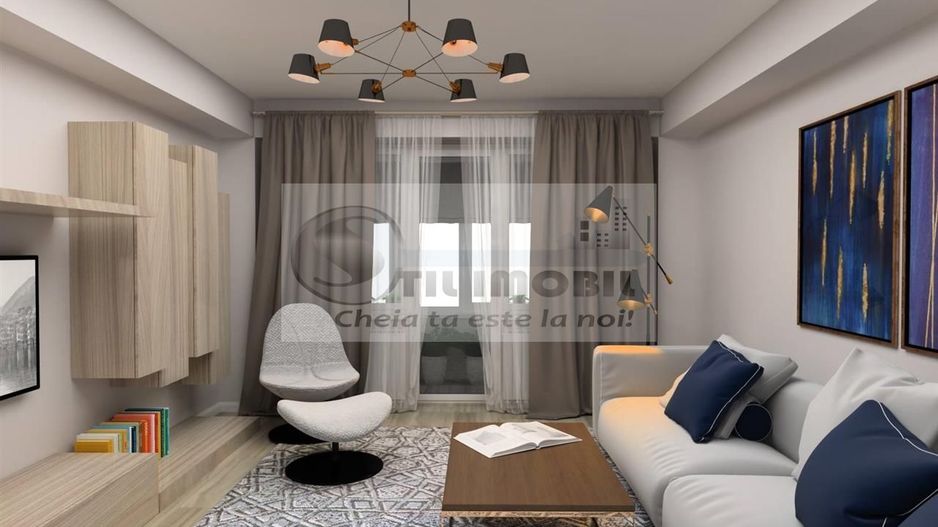 COMISION 0%-UN NOU COMPLEX REZIDENTIAL IN DACIA- Apartament cu 2 camera tip 3-4 - Poză 3