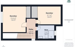 Casă tip Duplex 3 camere - mobilat modern - Sânandrei - Timișoara - Poză 16