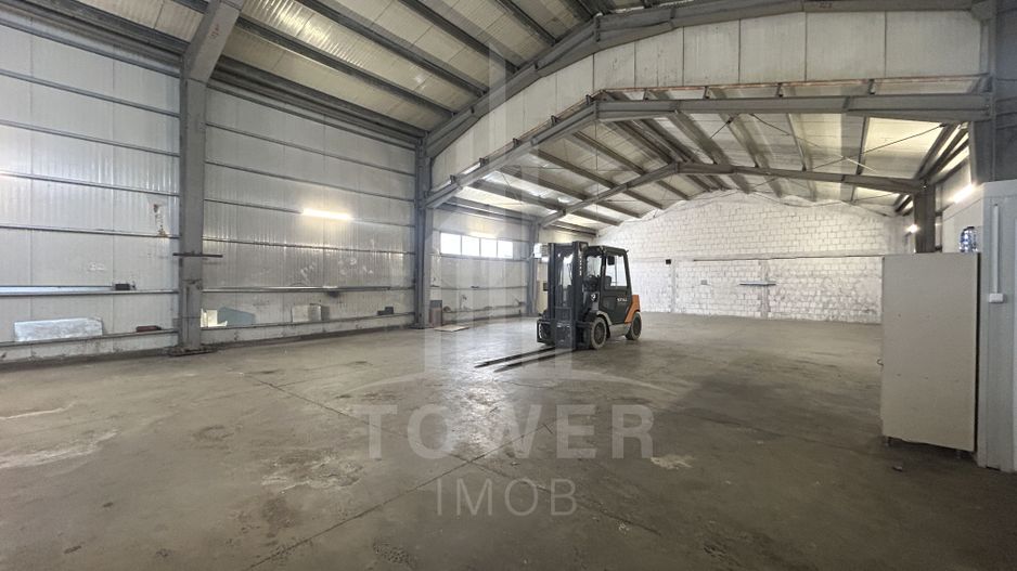 Hală Industrială Modernă 300 mp – Birou, Curent Trifazic și Acces Securizat - Poză 1