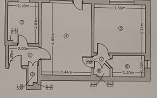 Apartament cu doua camere, Brancoveanu, 85.000€ - Poză 11