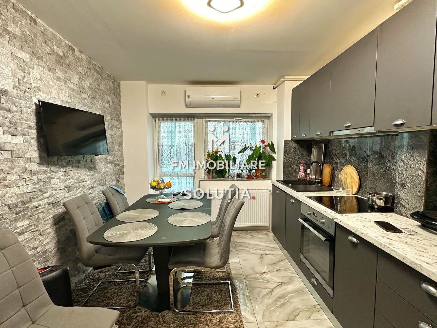 Apartament 3 camere, modern, etaj 4-bloc cu lift - Poză 5