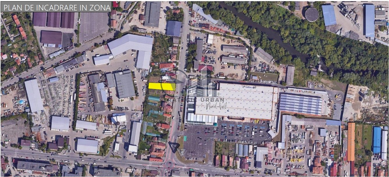 Teren 816 mp cu PUD aprobat pentru depozit logistică / producție - Poză 3