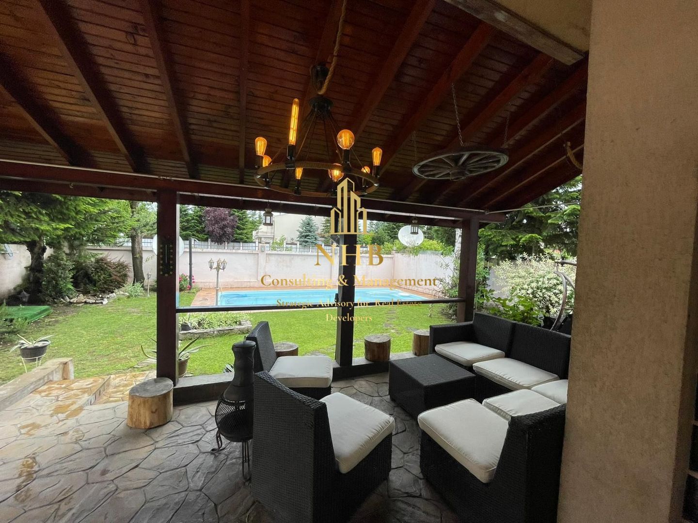 Vila de ichiriat - Pipera-  Piscină  450m - Poză 12