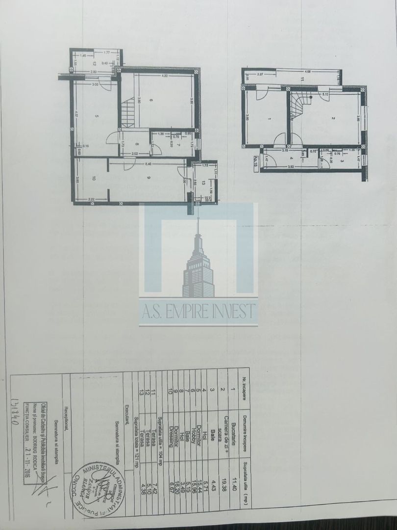 Apartament 3 camere, 121 mp,2 bai, 3 balcoane-zona Subcetate/Sanpetru - Poză 14