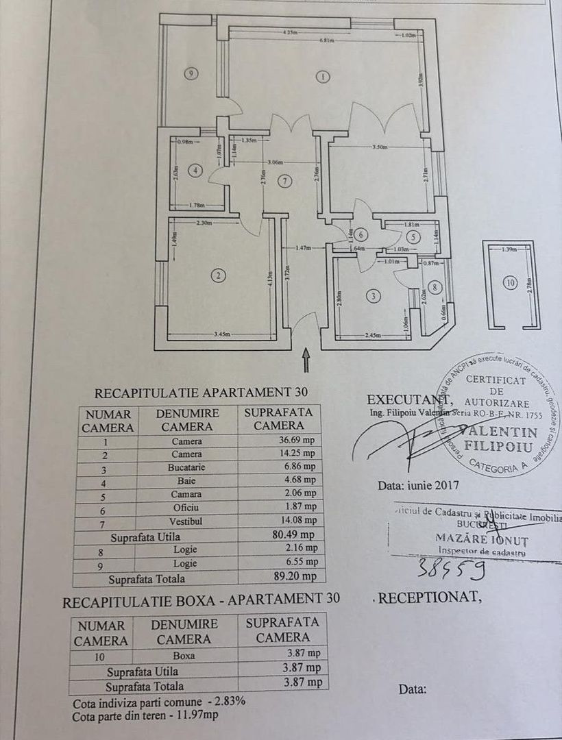 Vanzare Apartament 3 camere, 90 mp  – Cotroceni, vedere Splaiul Independentei - Poză 31